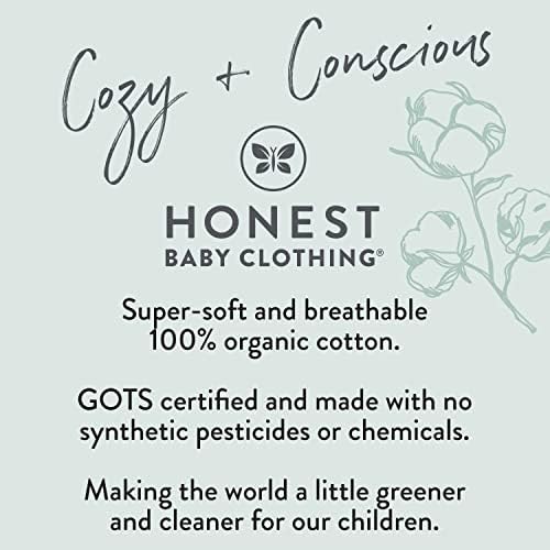 HonestBaby 2-Pack Sleeper Gowns Perfect for Newborns