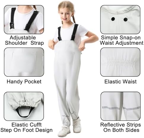 ALIWINER Kids Rain Pants