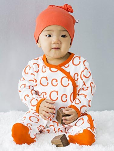 Organic Baby Alphabet FootieRomper with Snaps