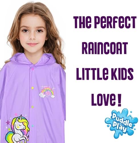 Puddle Play Little Boys and Girls Rain Slicker Outwear