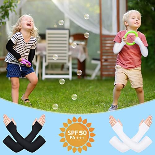 Zhanmai Kids Arm Sleeves Comfortable Breathable and Perfect for Sports