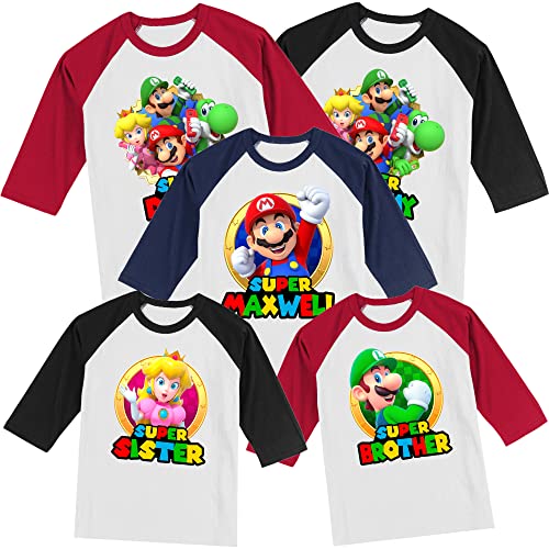 Personalized Family T-Shirts for Kids Adults