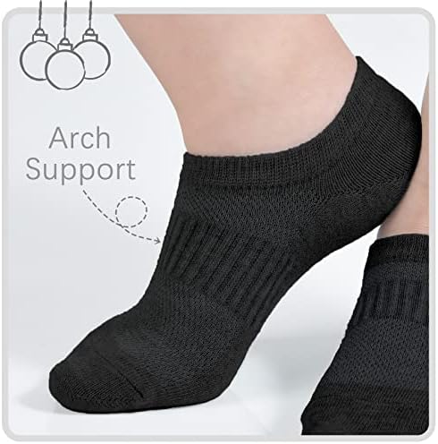 CoziWill Socks No Show Girls 12 Pair