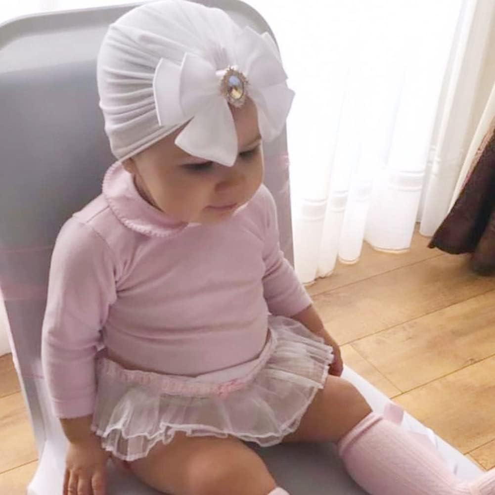 eubuy baby turban hat red