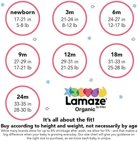 Lamaze Organic Baby Girls PJs