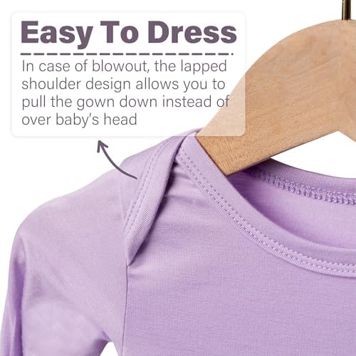Baby Noah Knotted Gown Set for Newborns