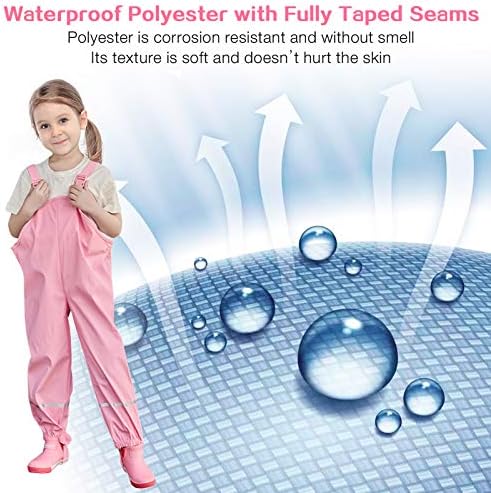 SSAWcasa - Waterproof Rain Pants for Kids