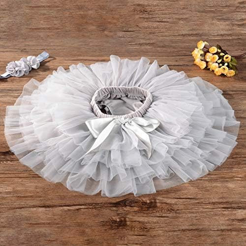 Perfect Choice Baby Girls Tutu Skirt Headband Set 6-24 Months