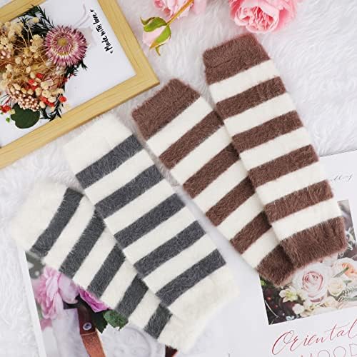 XEPST 2 Pairs Stripe Baby LegWarmers Unisex for 0-5