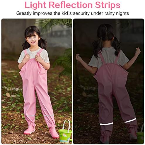 SSAWcasa - Waterproof Rain Pants for Kids