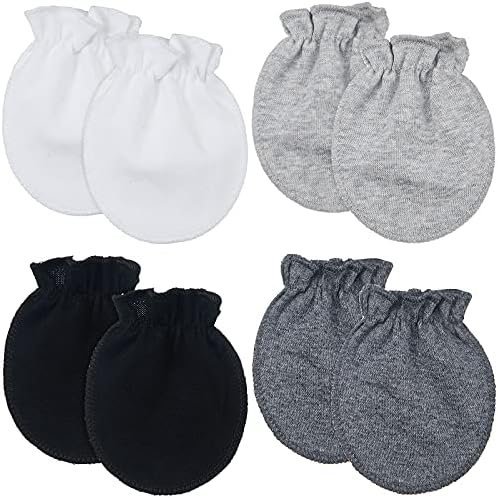 Softest No Scratch Cotton Mittens for Babies