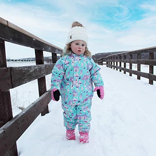 Waterproof Windproof Fleece Lined Snow Suit for Kids 2-8 years old