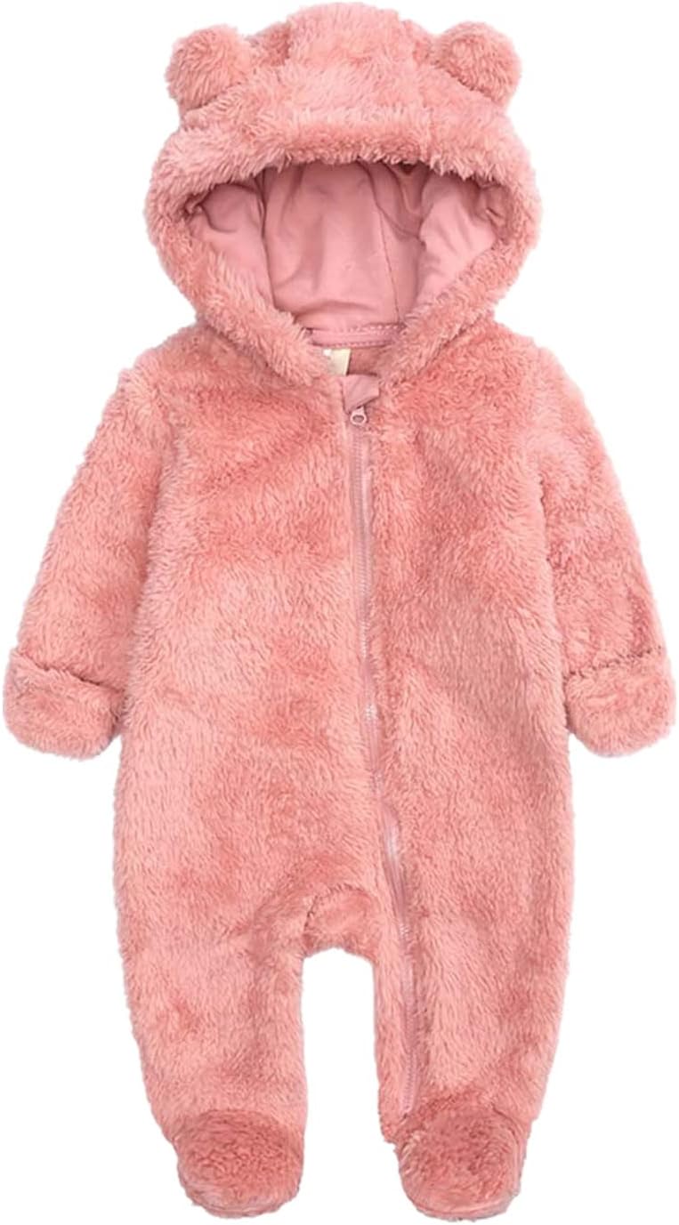 CAHLFAUO Cartoon Bear ROMPER for Baby