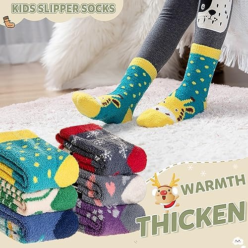 Wheets Fuzzy Socks With Grips