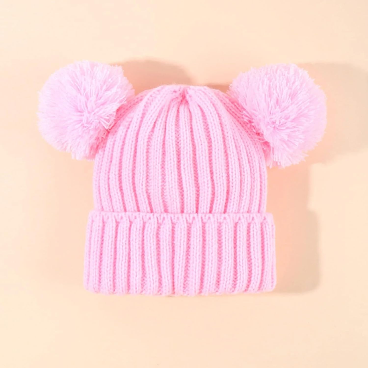 Stretchable Thermal Knitted Toddler Beanie for Warm Weather