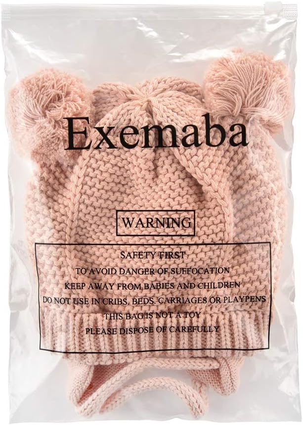 Exemaba Baby Beanie Earflaps Hat