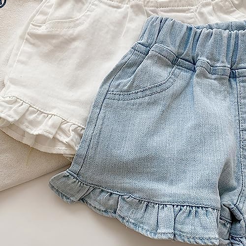 Fireardy Toddler Boys Denim Elastic Waist Shorts