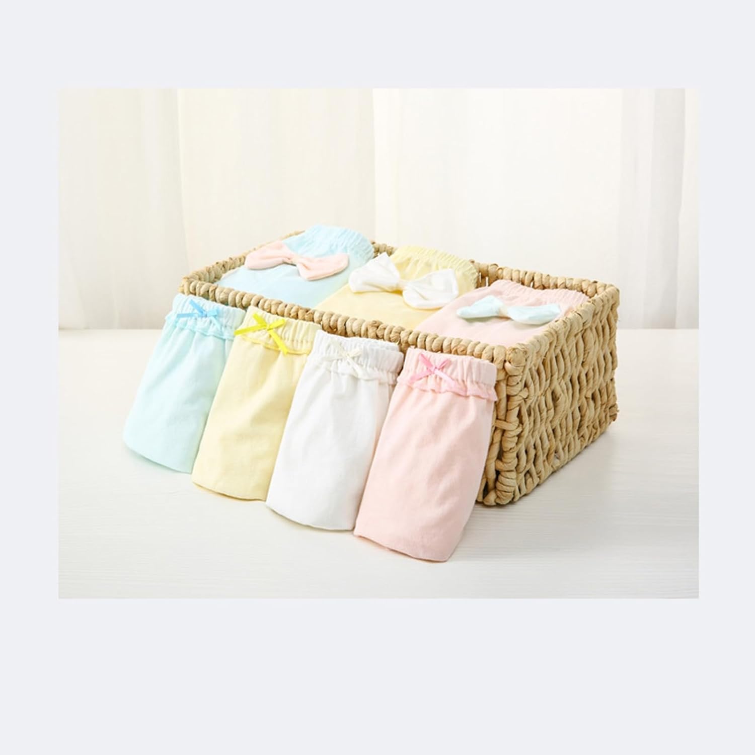 4-Pack Ruffle Back Underwear for toddlers Soft Styley