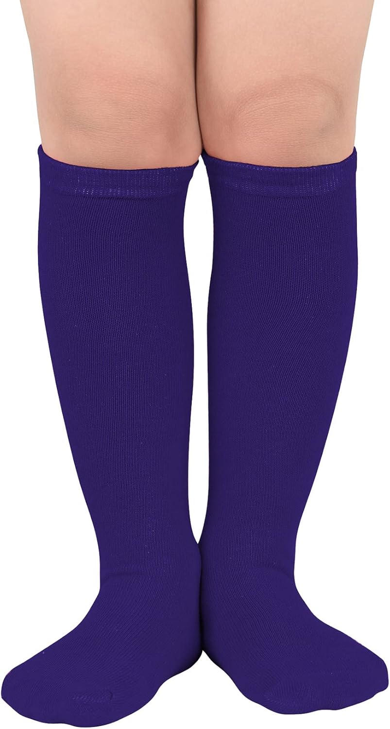 Perfectly Soft Stretchy Kids Soccer Socks for Boys Girls