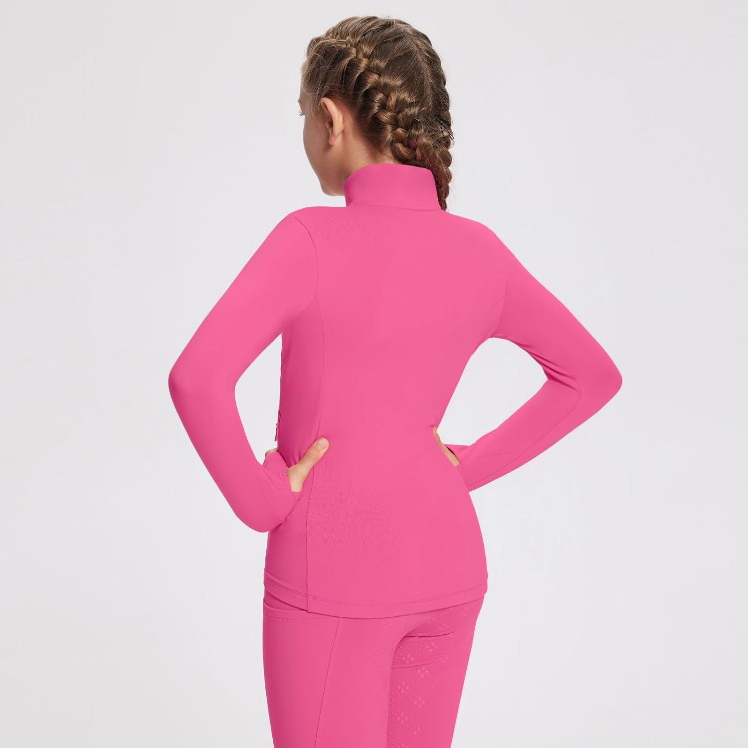 Baleaf Girls Thermal Fleece Jacket
