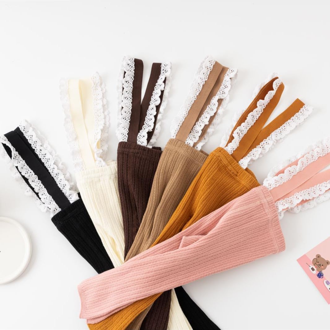 Comfy Symmetrical Baby Girls Tights with Suspenders