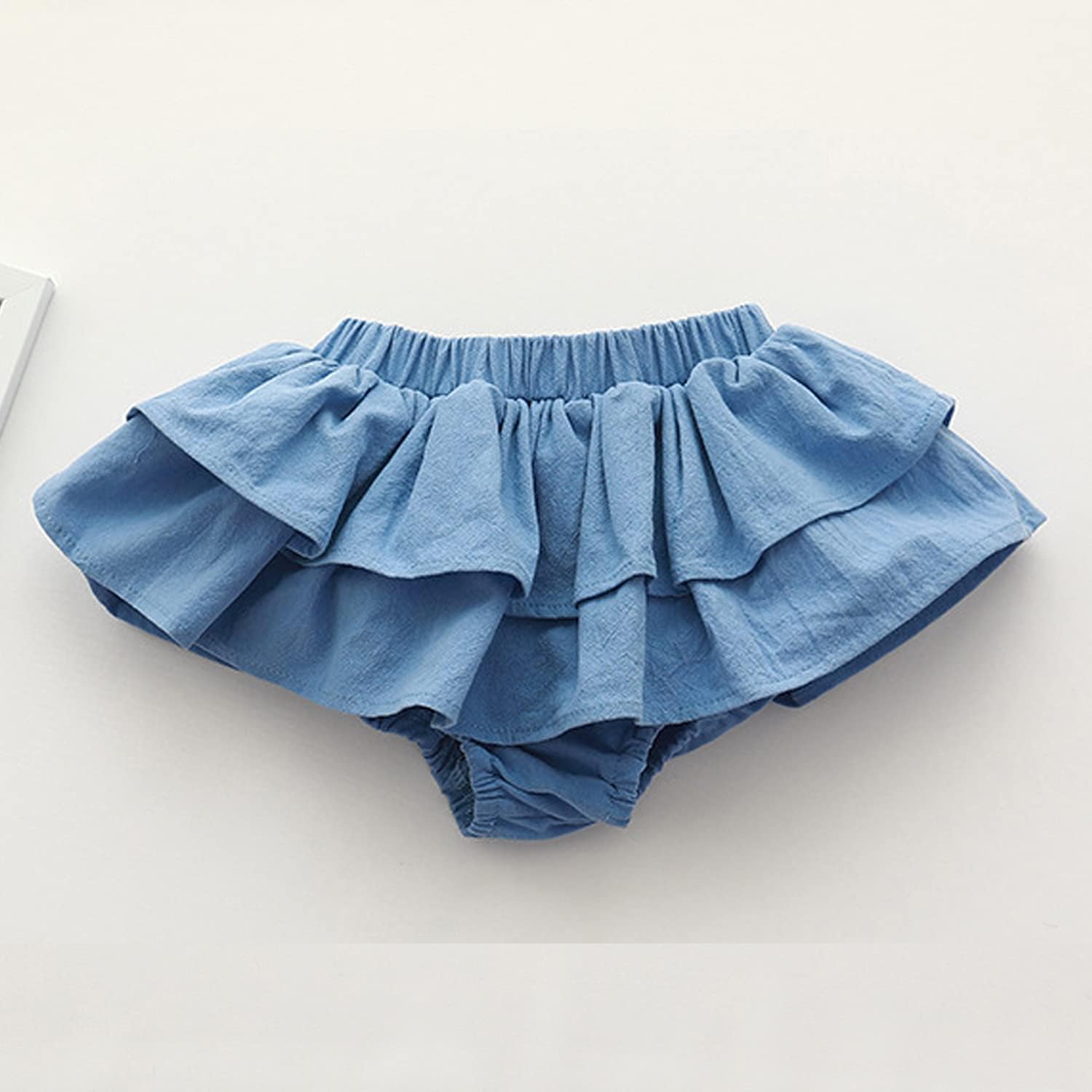 3PC EISHOW Floral Ruffle Cotton Bloomers