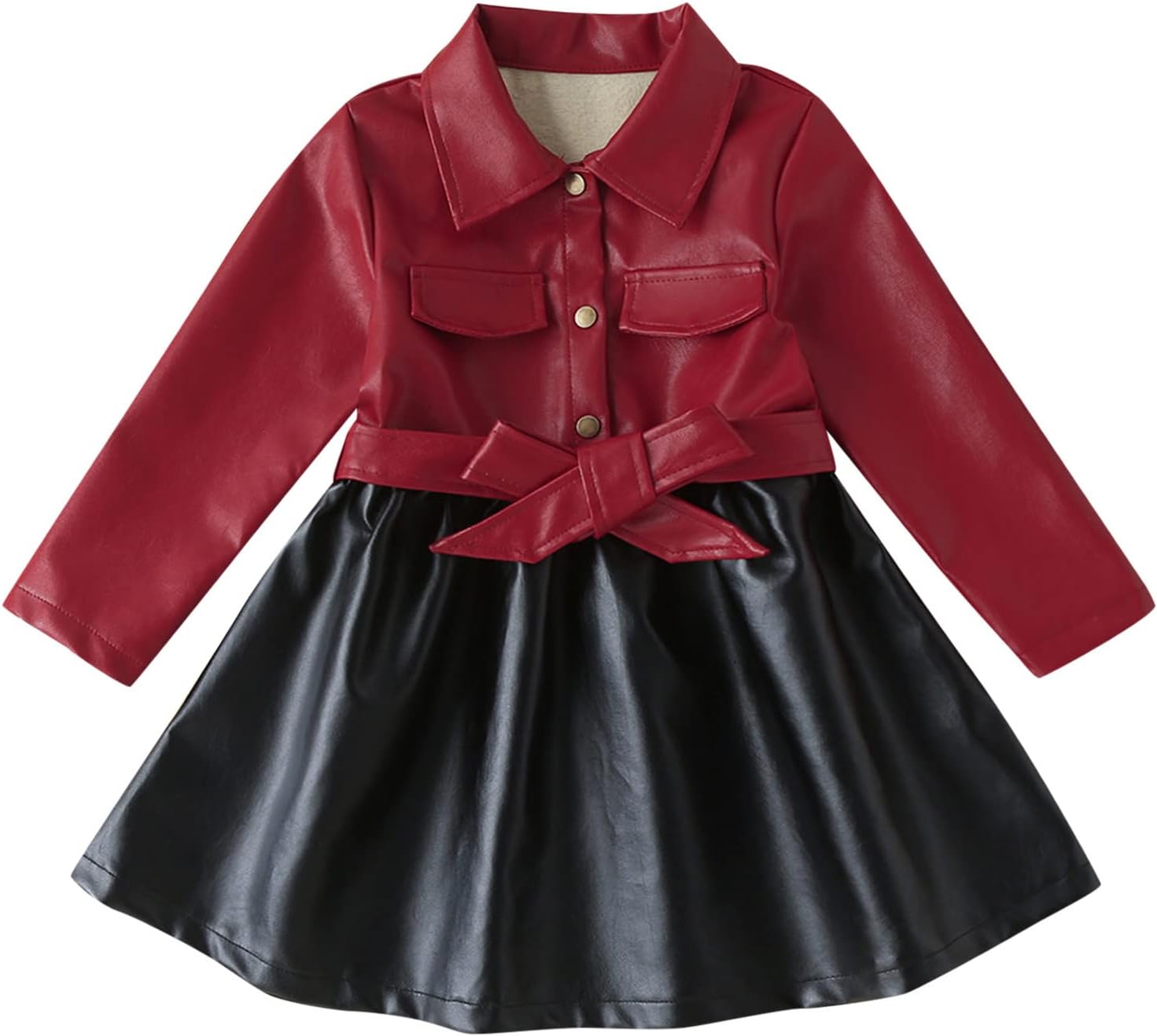 Leather Dress Jacket for Toddlers