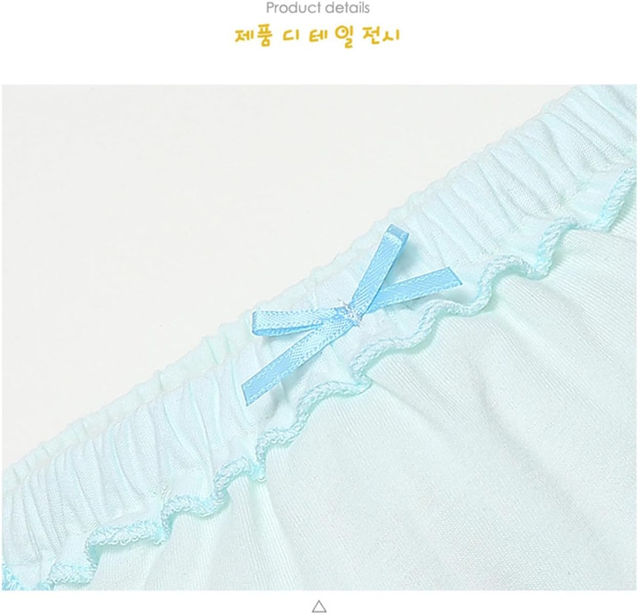 4-Pack Ruffle Back Underwear for toddlers Soft Styley