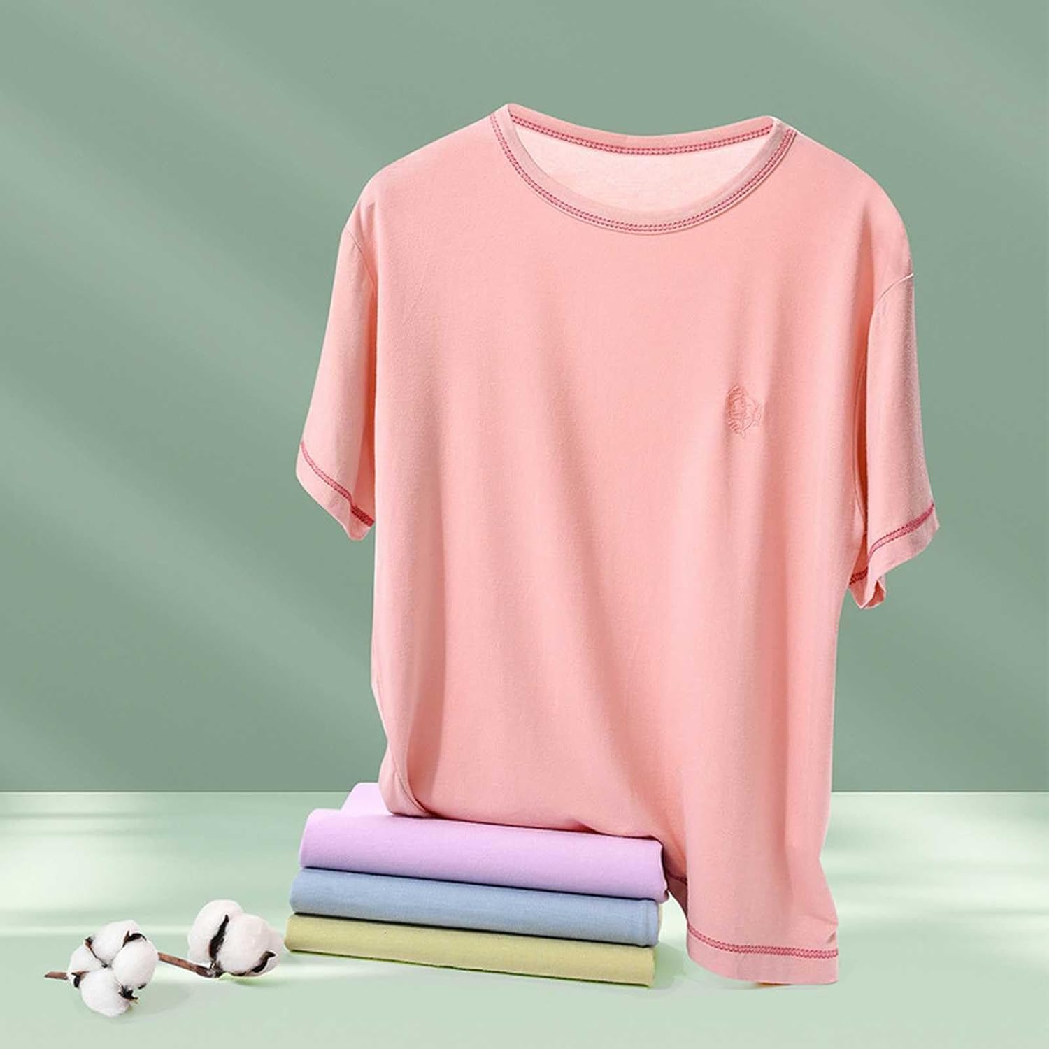 Cotton Short Sleeve Loungewear for Baby Girls