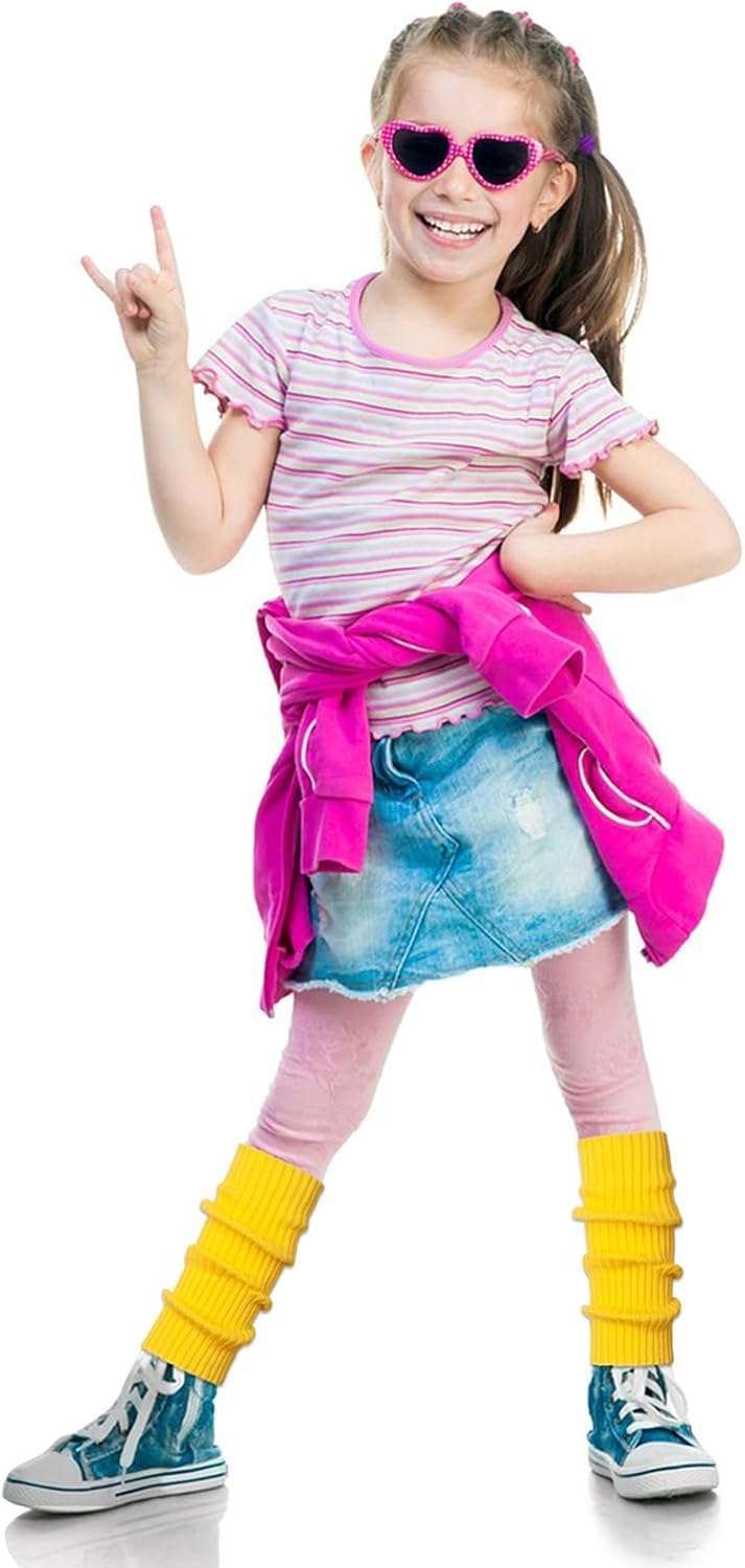 Perfect for Kids - Neon Knit LegWarmers