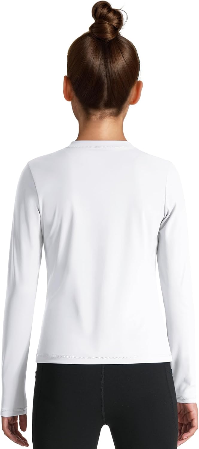 ASMES Girls Long Sleeve Athletic T-Shirt