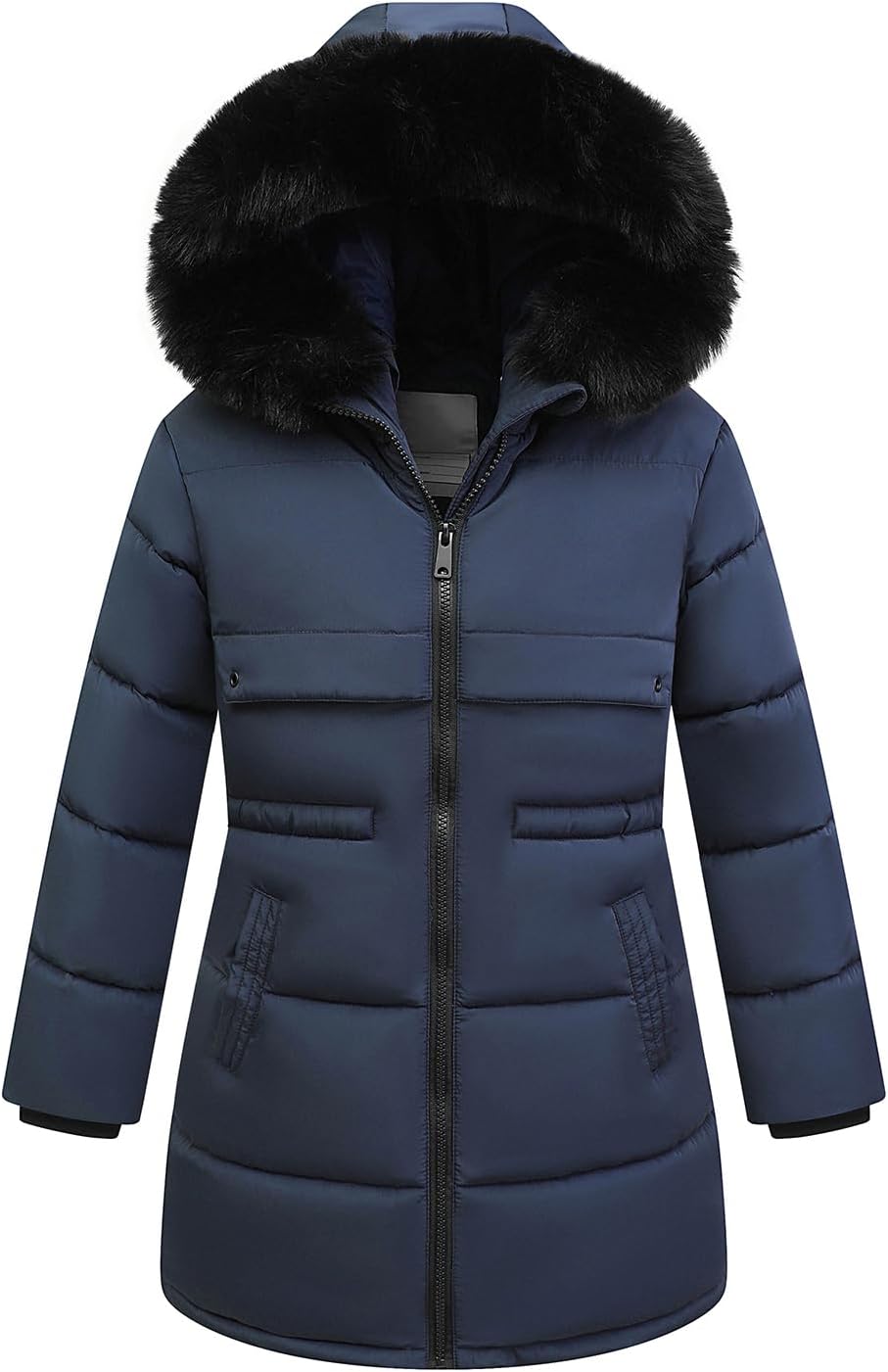 CICVSOC Girls Winter Parka Long Coats for Kids