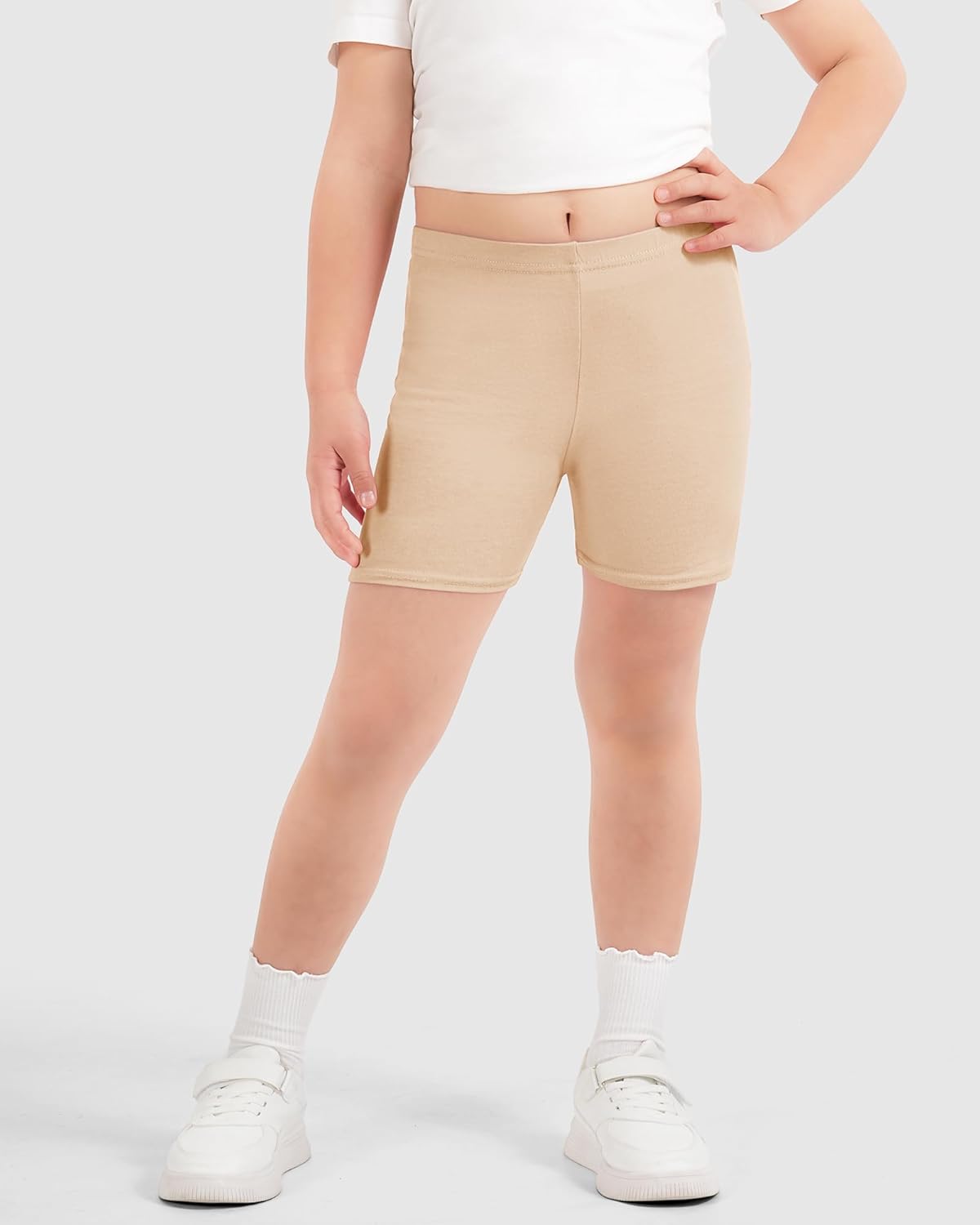 HASMES Girls Bike Shorts Cartwheel Safety