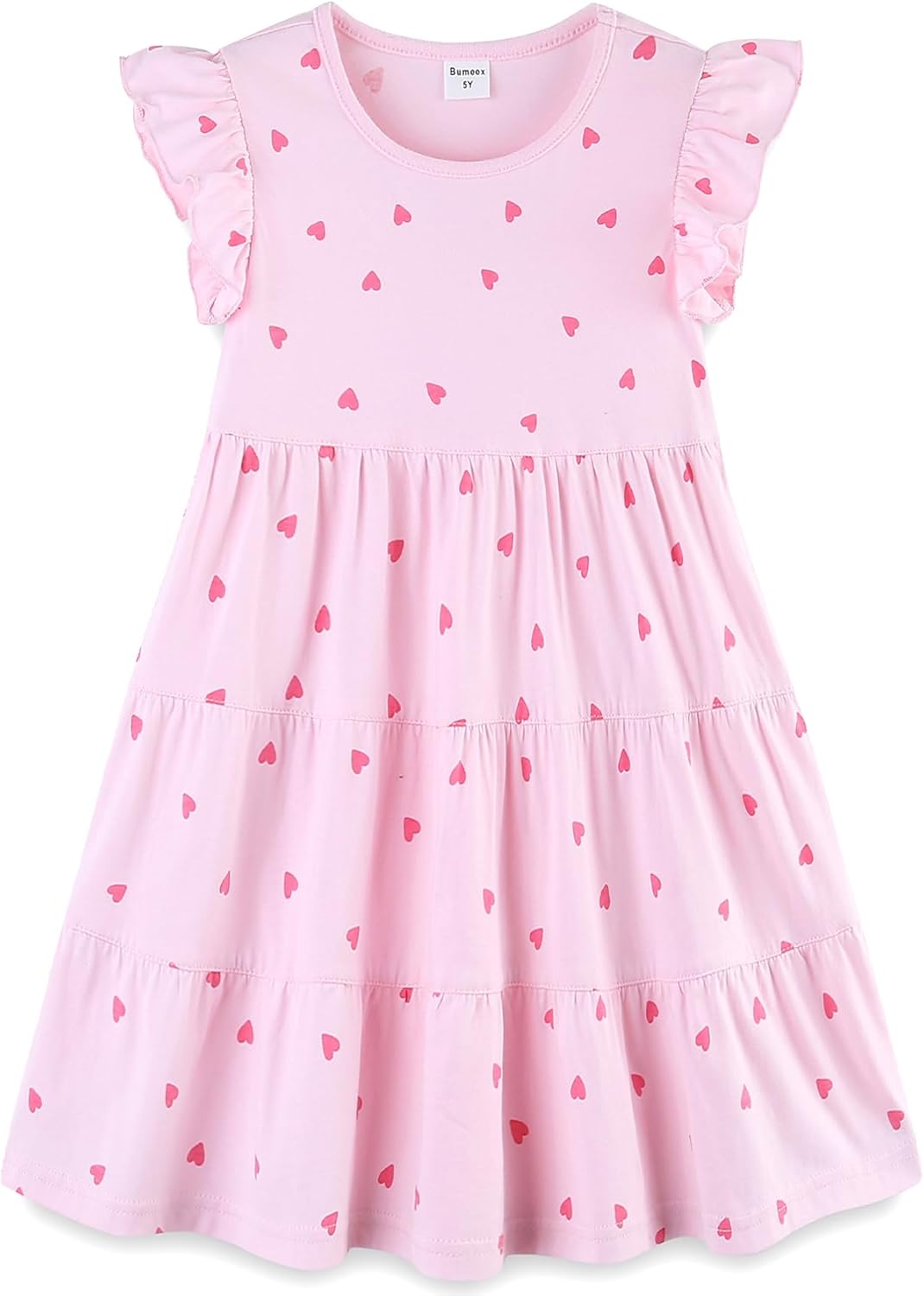 Cute midido dress for girls Bumeex