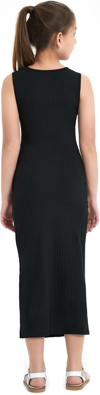 EXARUS Girls Bodycon Maxi Dress