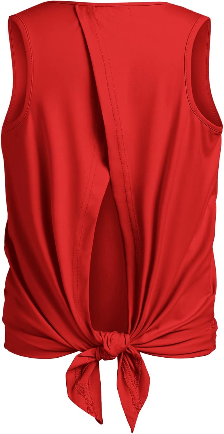 Zacl Kid Girls Athletic Tank Top Cool Soft Sporty 5-14 Years