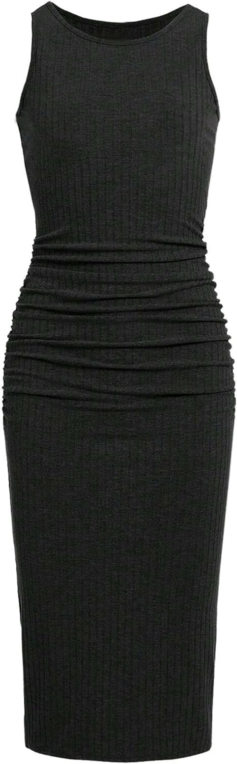 EXARUS Girls Bodycon Maxi Dress