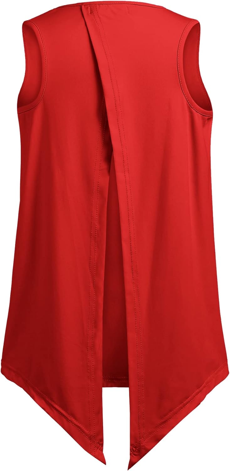 Zacl Kid Girls Athletic Tank Top Cool Soft Sporty 5-14 Years