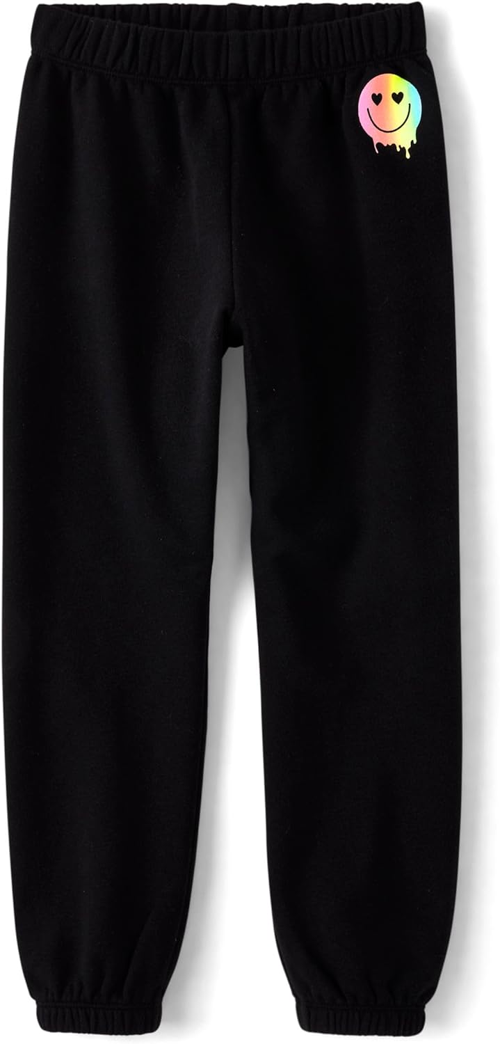 Exclusive The Childrens Place Girls Knit Active Sweatpants - Soft Comfortable