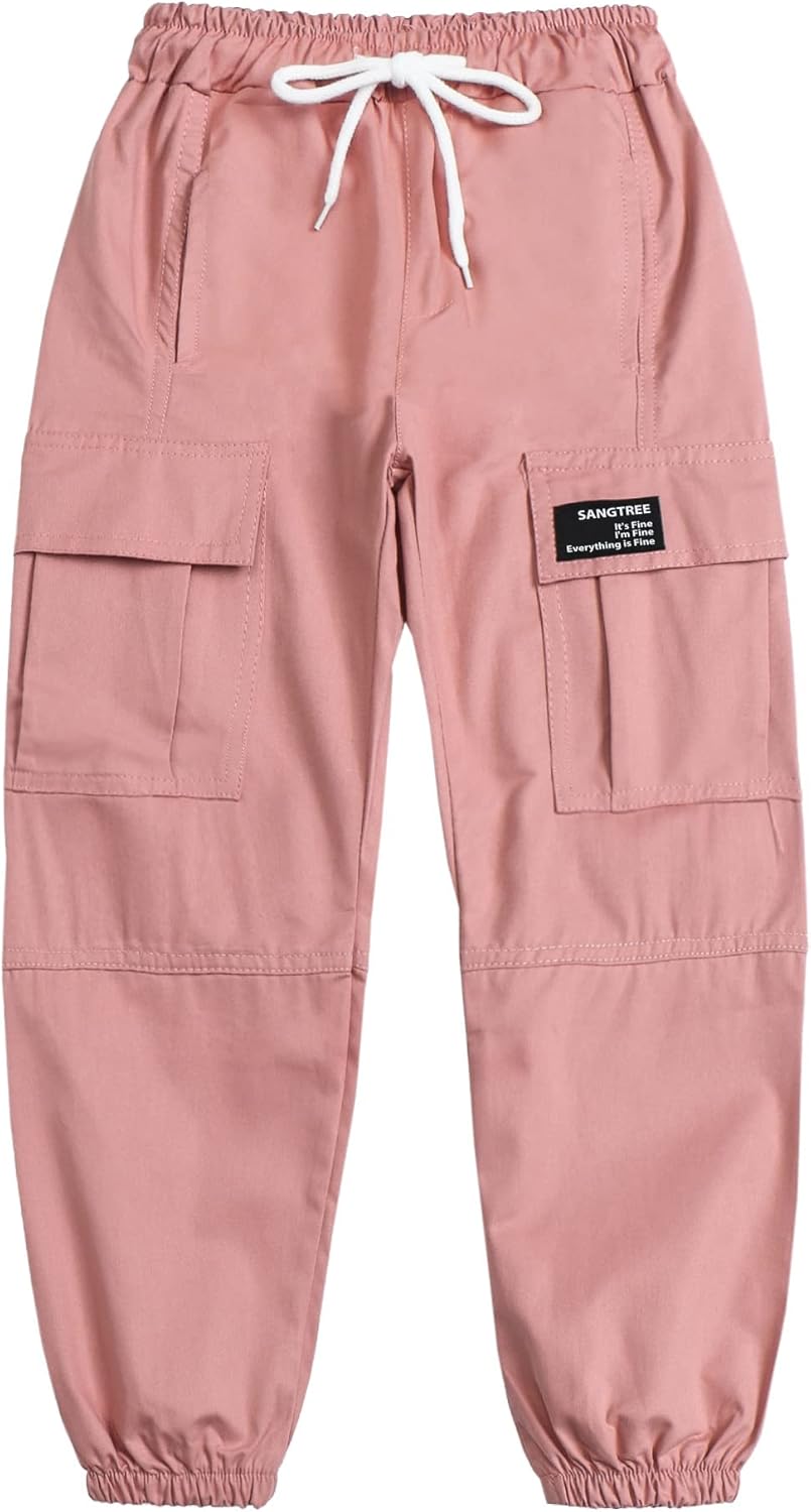 Stylish Womens Cargo Jogger Pants_script