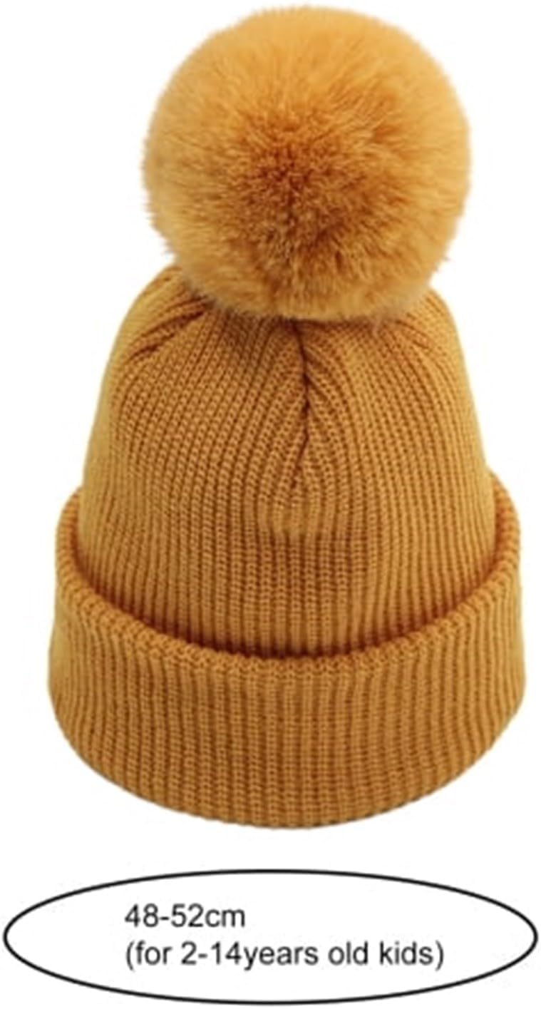 Cotton Infant Knitted Beanie Synthetic Windproof