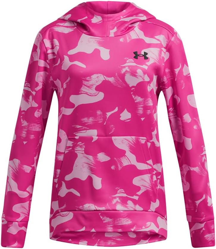 Under Armour Girls Fleece Hoodie Trendy Soft Warm
