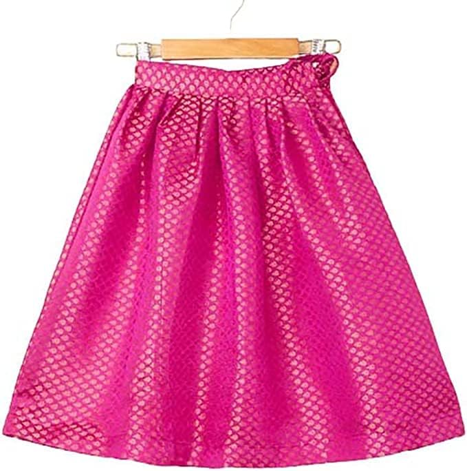 Premium Silk Lehenga Choli for Kids Perfect for Weddings Festivals