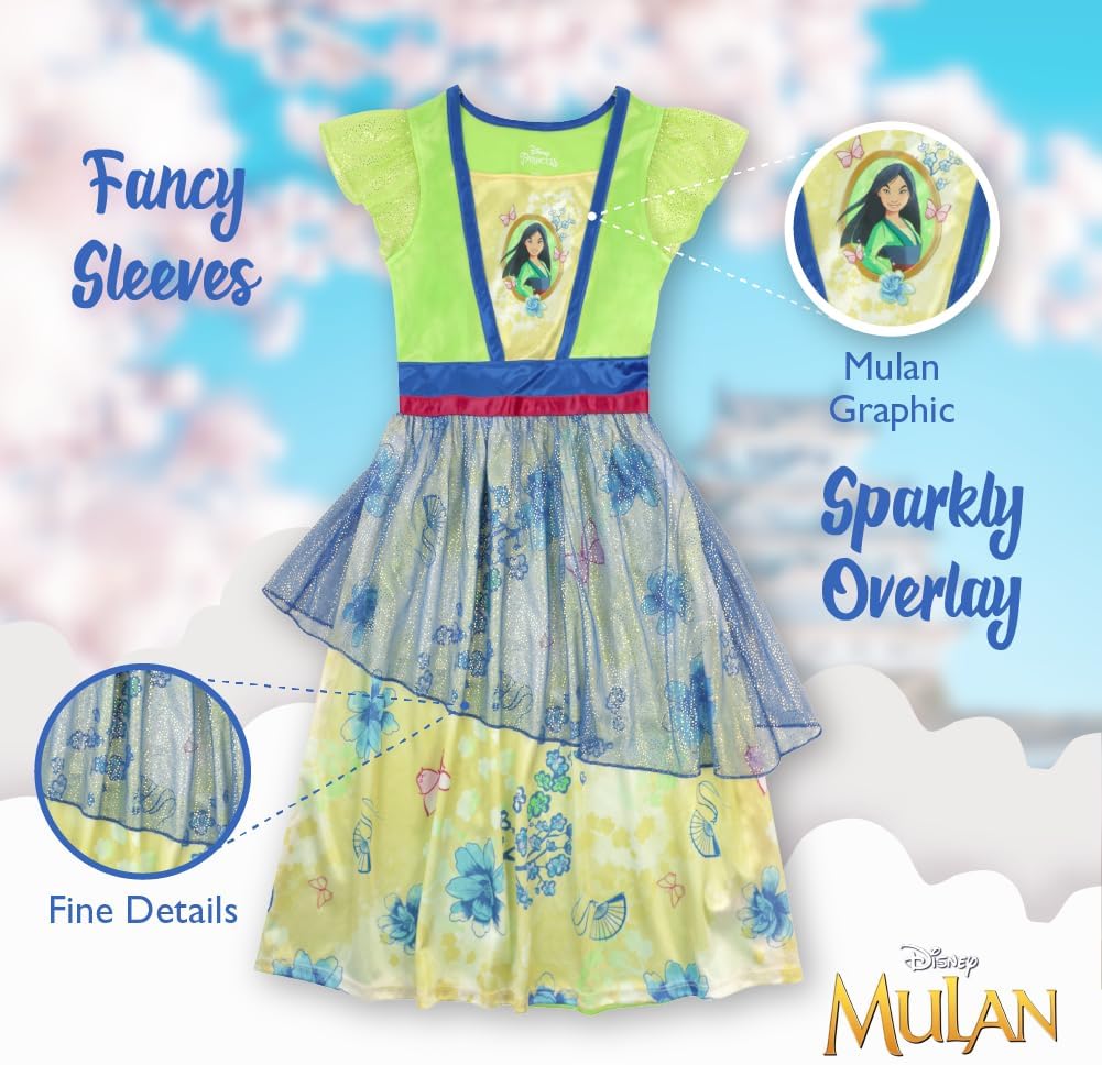 Disney Girls Fantasy Gown Nightgown 1