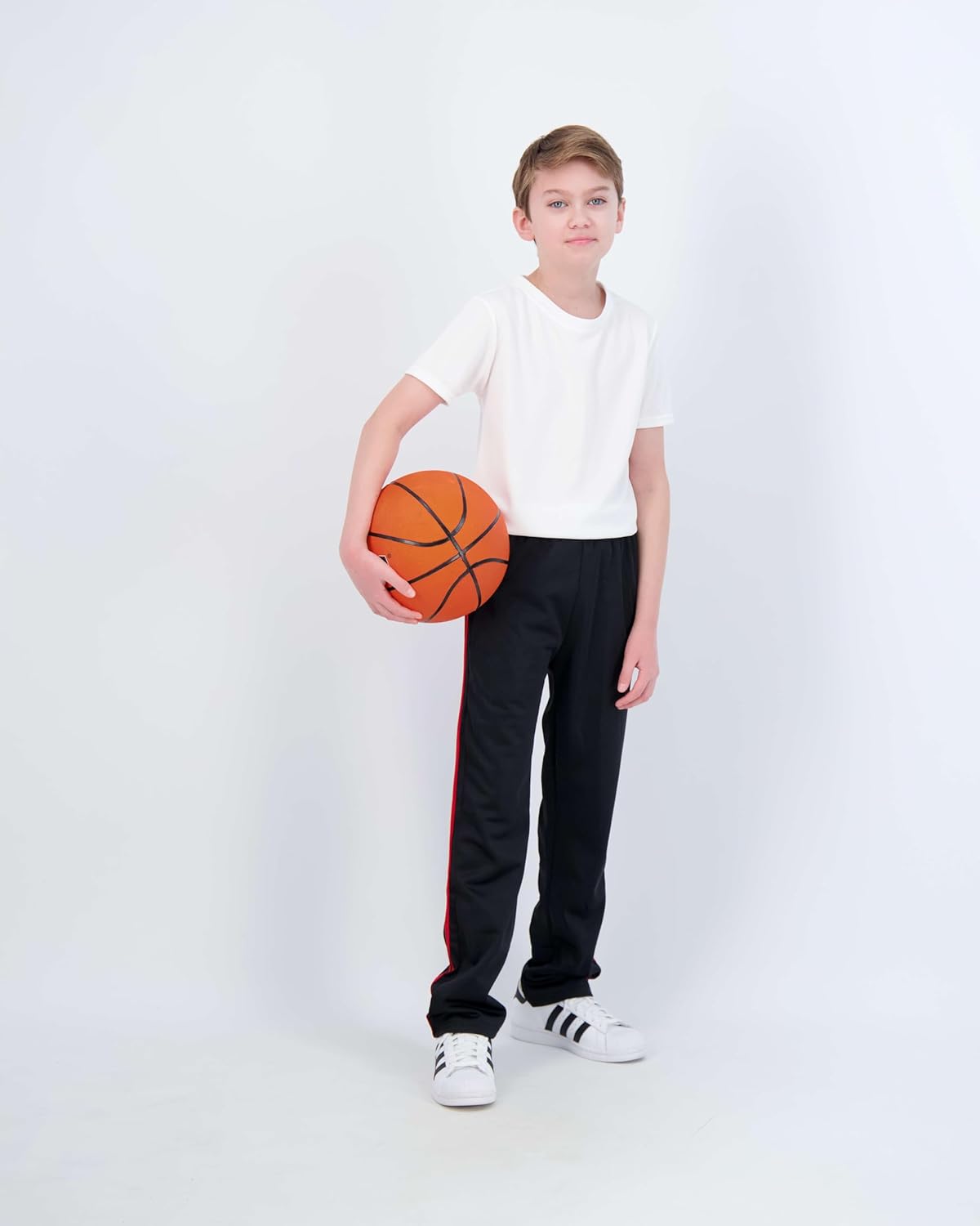 Real Essentials 3-Pack Boys Fleece Sweatpants