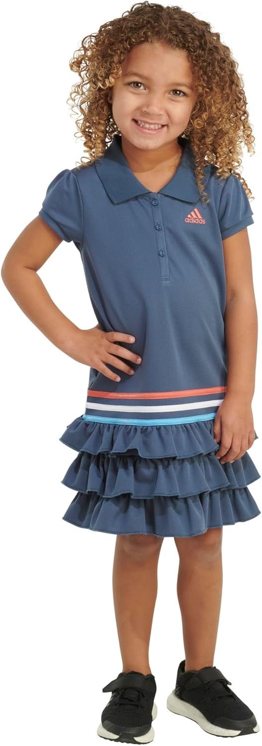 Adidas Girls Toddler Active Polo Dress