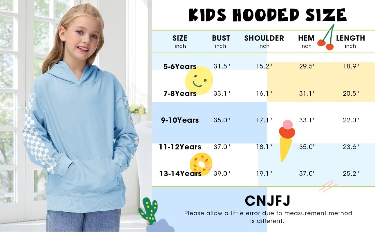 Happy New Arrival Boys Kids Classic Plaid Hoodie With Pocket