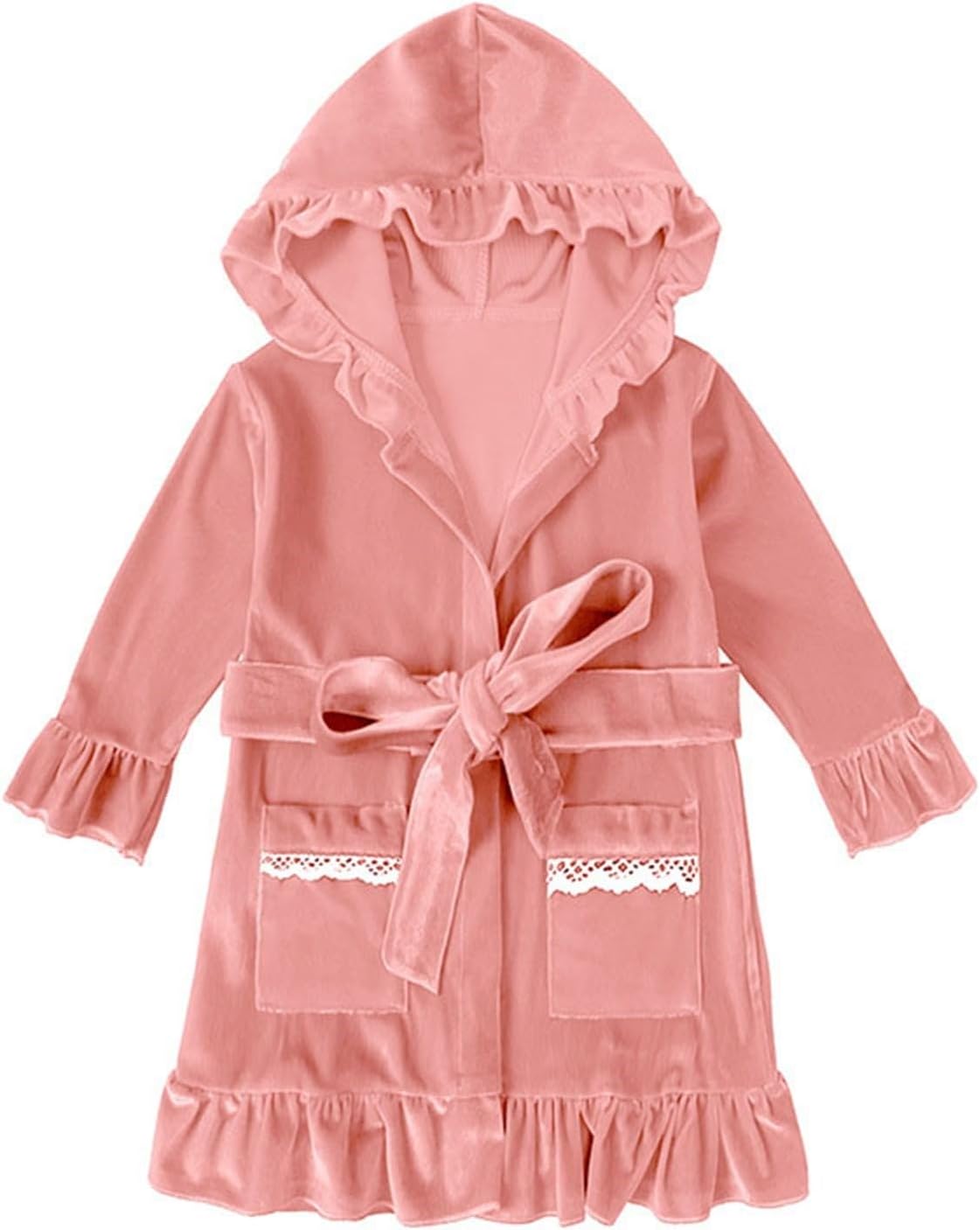 Sleepers 18-Month Toddler Girls Velvet Bathrobe