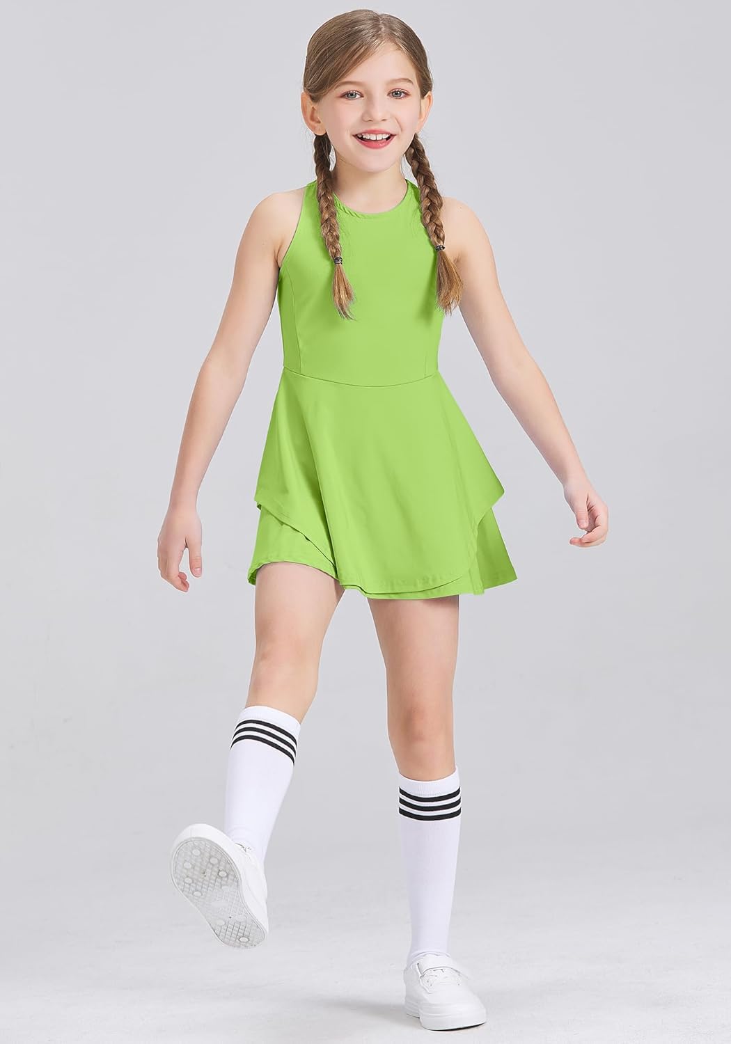 Handrog Kids Girls Tennis Golf Dress Outfit