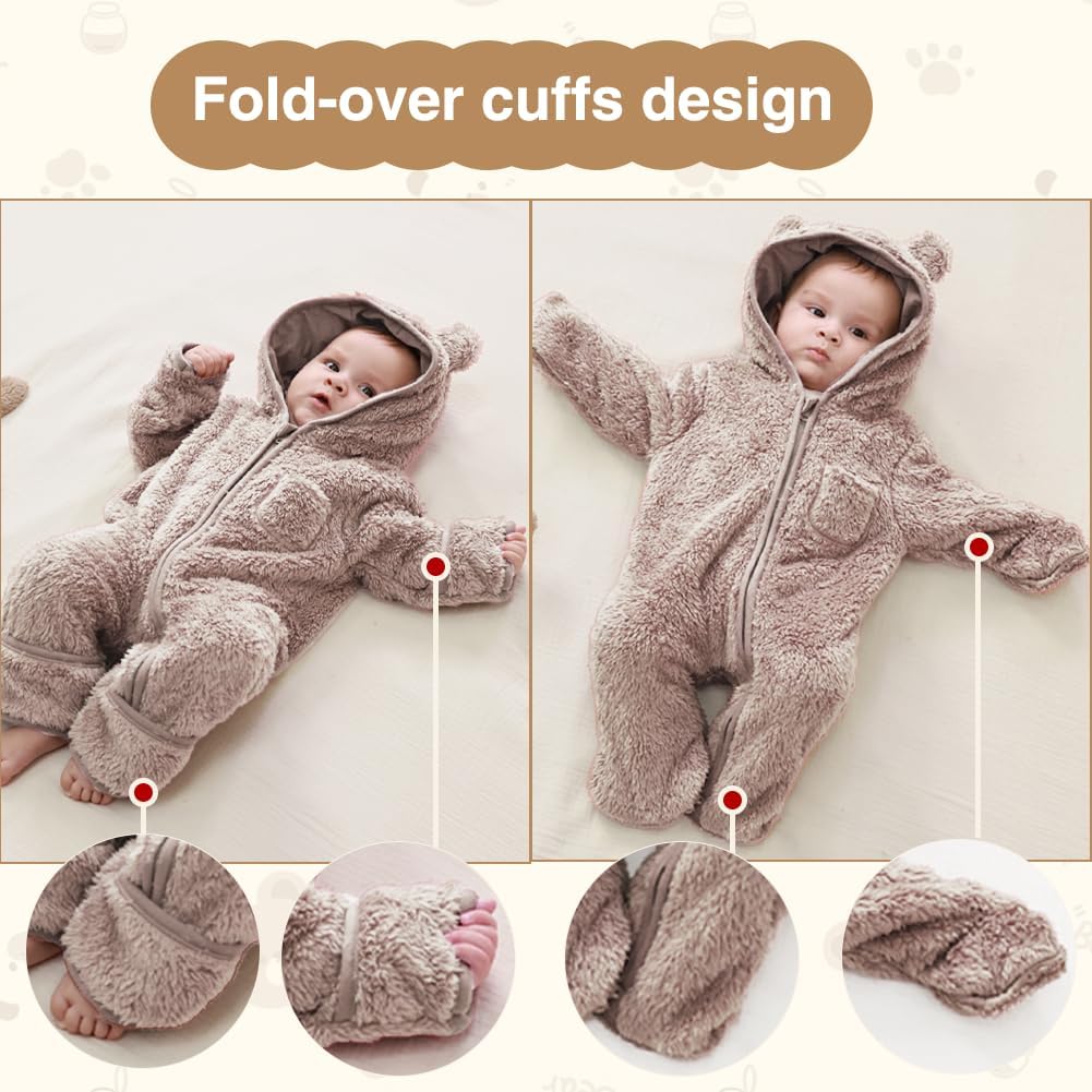 Newborn Baby Winter Snowsuit Keep Warm